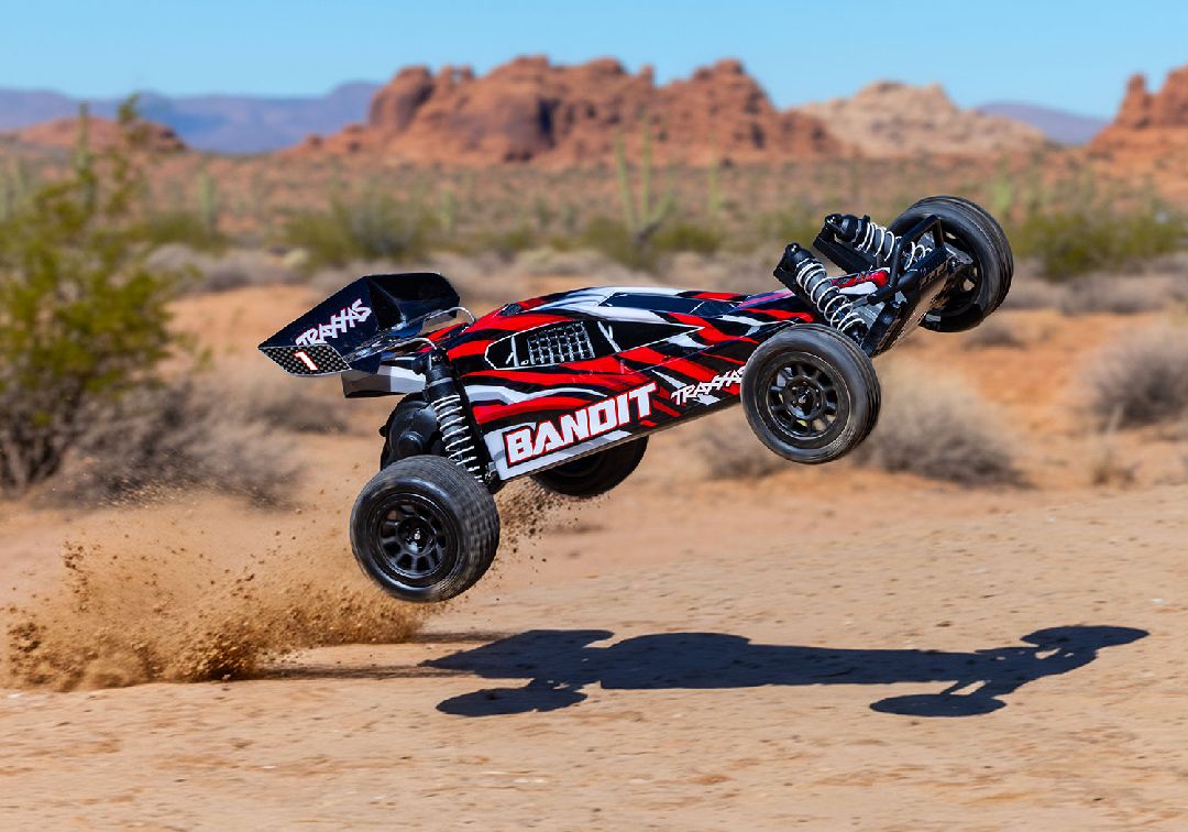Traxxas Bandit 1/10 Extreme Heavy Duty Off-Road Buggy - RedX