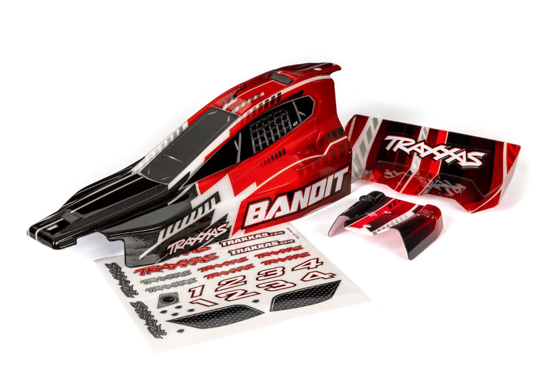 Traxxas Body, Bandit Orange (Painted, Decals Applied)