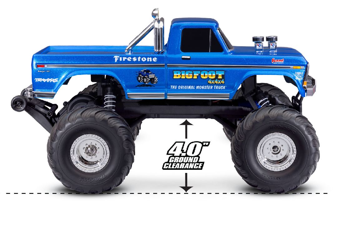 Traxxas 1/10 Monster Truck 2wd RTR - Bigfoot w/ Charger&Battery