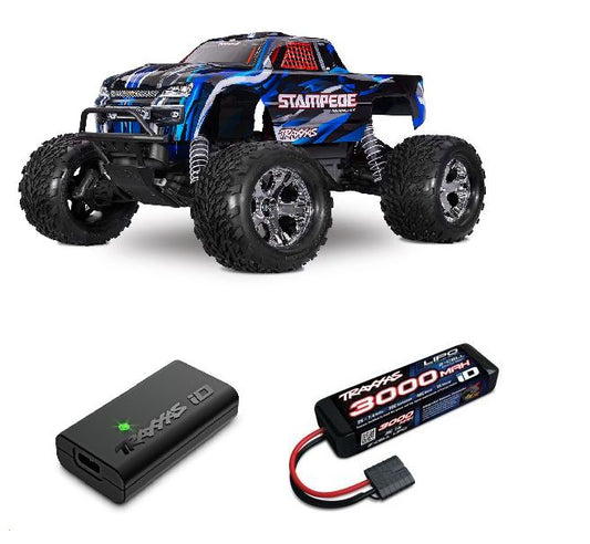 Traxxas 1/10 Stampede BL-2S HD 2wd RTR  w/ Charger&Battery