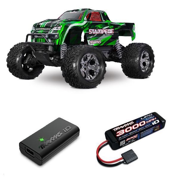 Traxxas 1/10 Stampede BL-2S HD 2wd RTR  w/ Charger&Battery