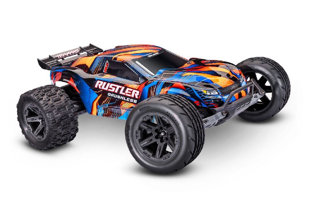 Traxxas 1/10 Rustler HD VX3 BL 2WD RTR