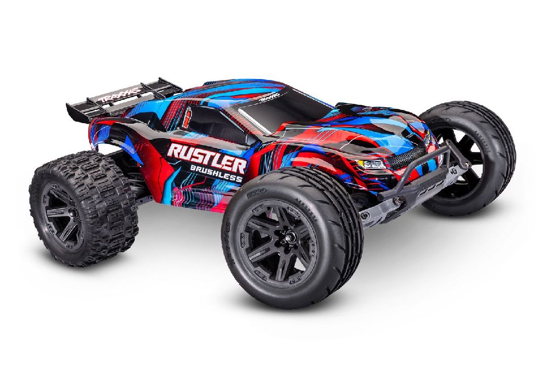 Traxxas 1/10 Rustler HD VX3 BL 2WD RTR