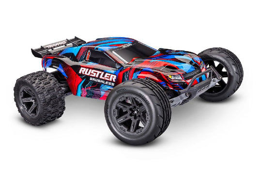 Traxxas 1/10 Rustler HD VX3 BL 2WD RTR