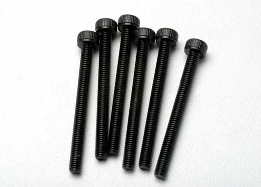 Traxxas Screws, 3x32mm cap-head machine (hex drive) (6)