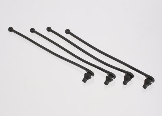 Traxxas Body Clip Retainer Set (Black) (4) - PN# 5750