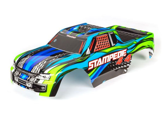 Traxxas Body, Stampede 4X4, (Painted, Decals Applied)