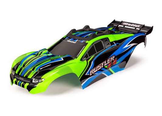 Traxxas Body, Rustler 4X4, with Decal Sheet