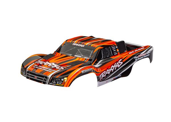 Traxxas Body, Slash (for clipless mounting)
