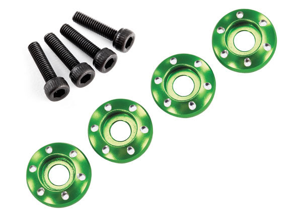 Traxxas LaTrax Aluminum Wheel Nut Washer (4)