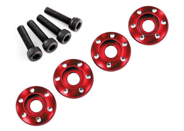 Traxxas LaTrax Aluminum Wheel Nut Washer (4)