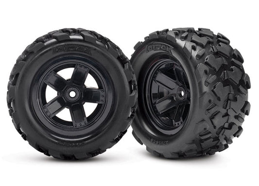 Traxxas LaTrax Assembled Teton 5-Spoke Wheels & Tires (2) - PN# 7672