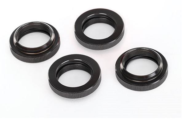 Traxxas Spring retainer (adjuster),PTFE-coated aluminum, GTX shocks
