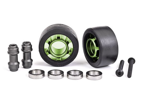 Traxxas Wheels, Wheelie Bar, 6061-T6 Aluminum (2)