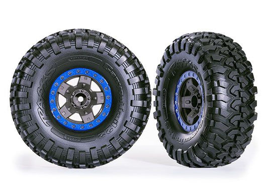 Traxxas Tires & Wheels (TRX-4 Sport 2.2" Beadlock)(2)