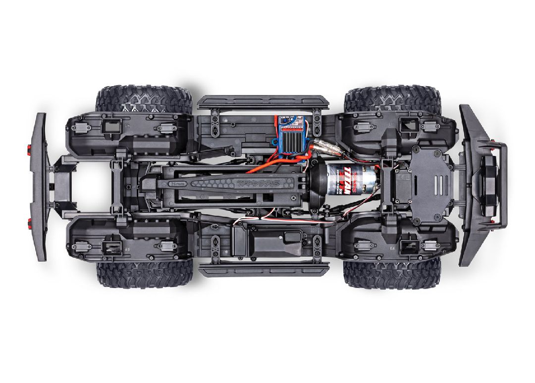 Traxxas TRX-4 Sport, clipless body, no battery or charger