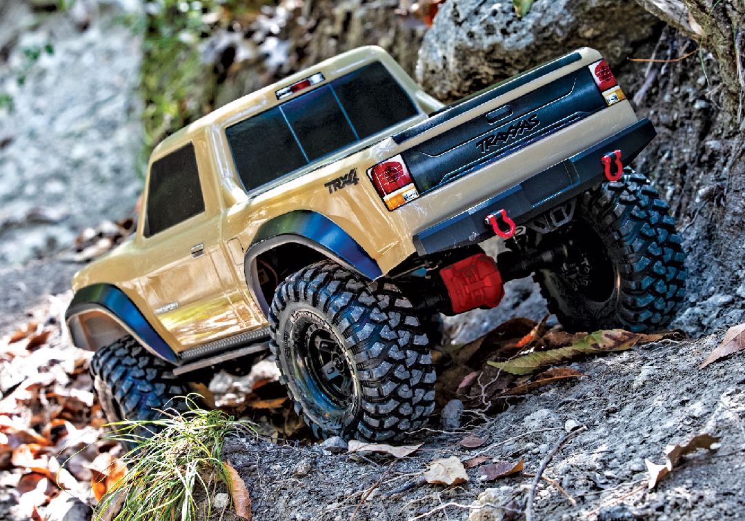 Traxxas TRX-4 Sport, clipless body, no battery or charger