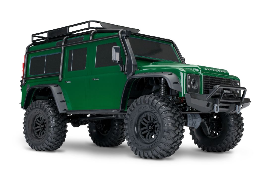 Traxxas 1/10 TRX-4 Defender 4WD RTR, Clipless Mounting