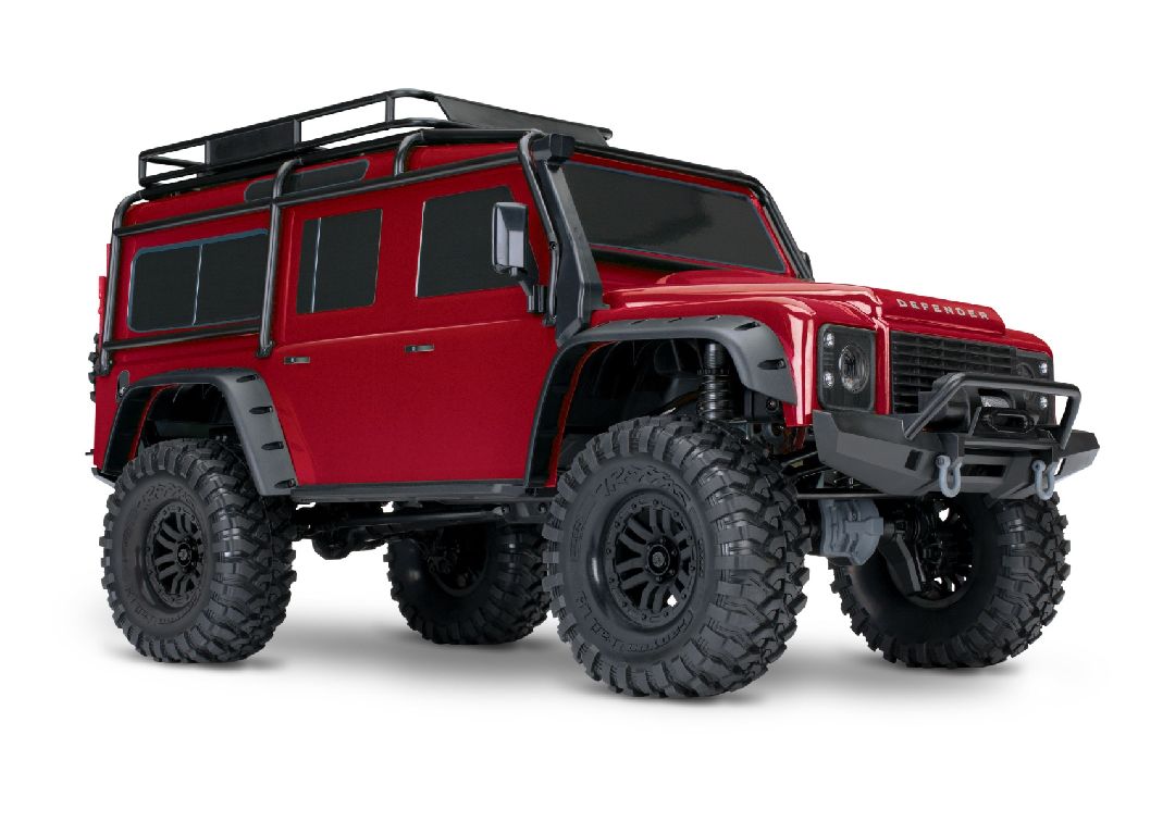 Traxxas 1/10 TRX-4 Defender 4WD RTR, Clipless Mounting