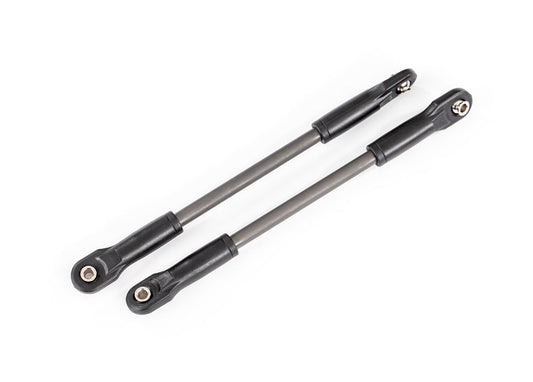 Traxxas Push rods, aluminum (anodized), heavy duty (2) (assembled with rod ends and threaded inserts)