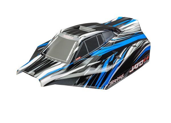 Traxxas Body, Jato 4X4 Brushless, blue (painted)