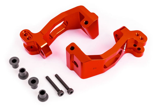Traxxas Caster Blocks (C-Hubs) - Red-Anodized