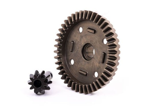 Traxxas Ring gear, differential/ pinion gear, differential