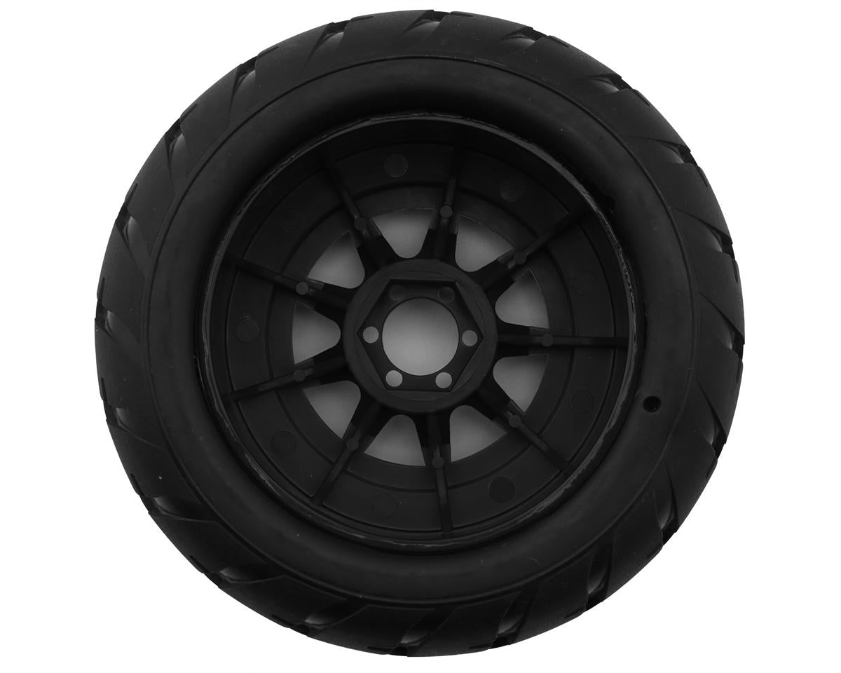 UpGrade RC Street Radials 2.2" Pre-Mounted On-Road Tires for Mini Maxx®/XRT® & Mini Kraton® (2) w/12mm Narrow, 12mm Wide, & 14mm Hexes