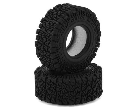 UpGrade RC Micro Rock Claw A/T 1.0" Class 0 Micro Crawler Tires (2) (54mm OD) (Super Soft)