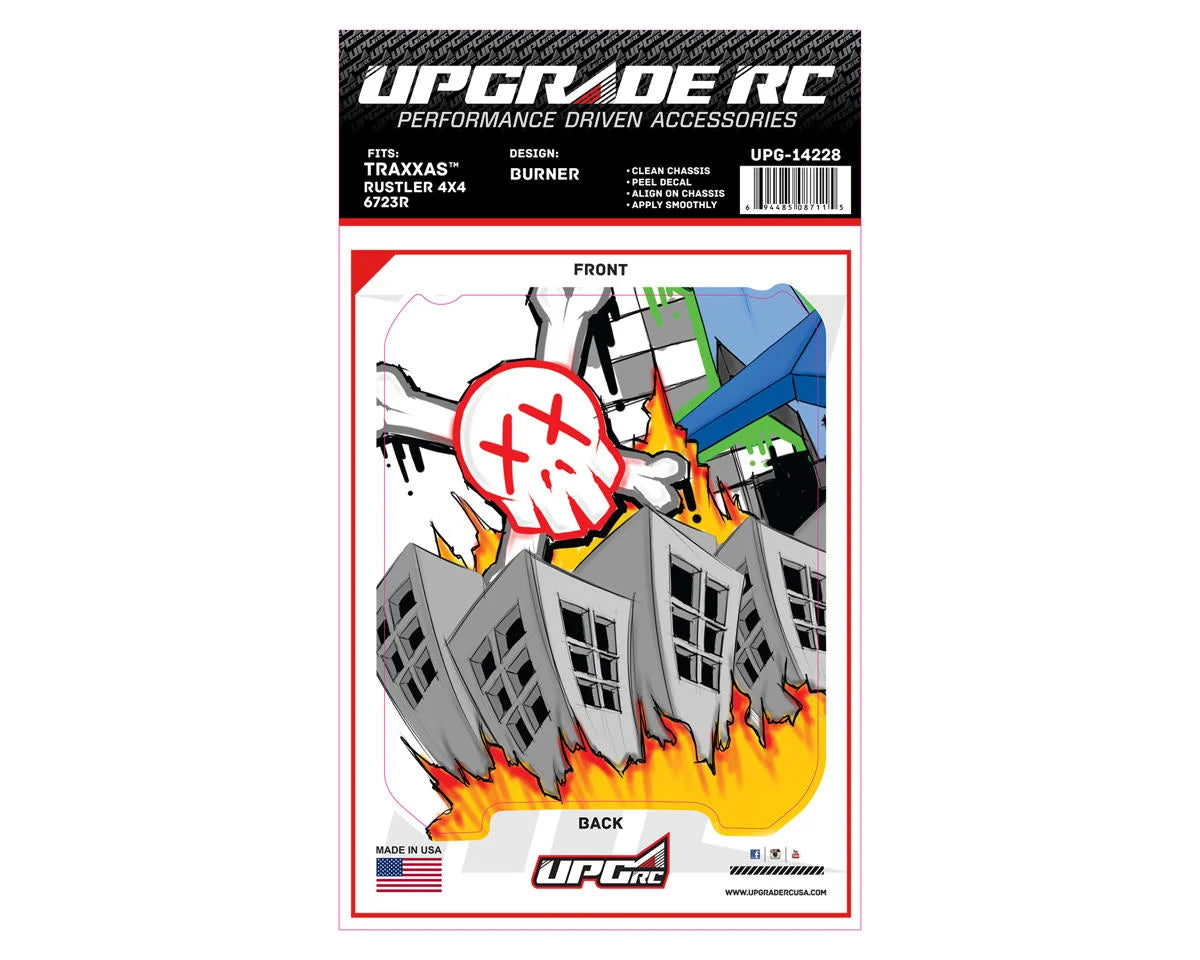 UpGrade RC Chassis Protector for Traxxas® Rustler® 4x4