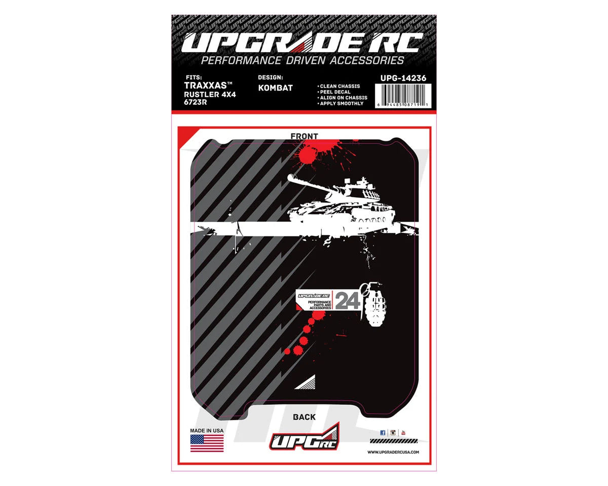 UpGrade RC Chassis Protector for Traxxas® Rustler® 4x4