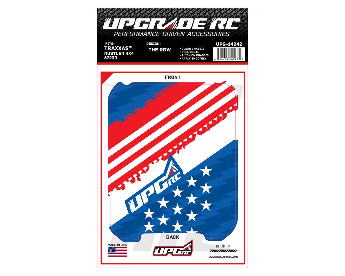 UpGrade RC Chassis Protector for Traxxas® Rustler® 4x4