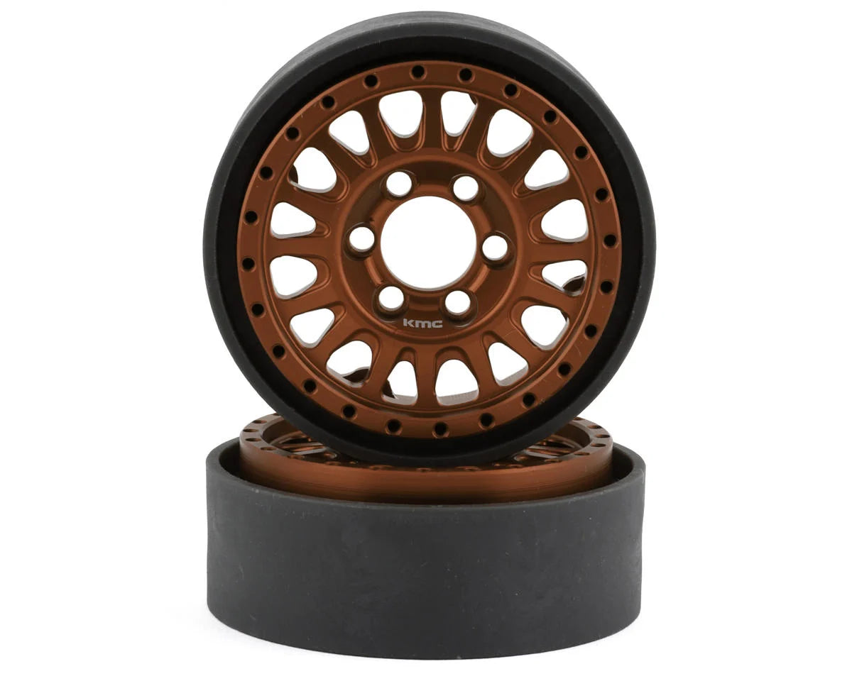 Vanquish Products KMC KM445 Impact 1.9" Beadlock Crawler Wheels (2)