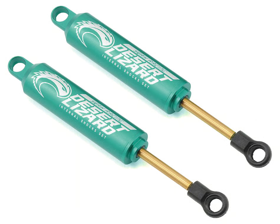 Yeah Racing 90mm Desert Lizard Two Stage Internal Spring Shock (2) (Black)