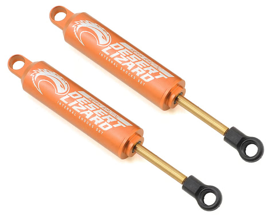 Yeah Racing 90mm Desert Lizard Two Stage Internal Spring Shock (2) (Black)