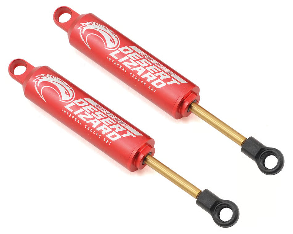 Yeah Racing 90mm Desert Lizard Two Stage Internal Spring Shock (2) (Black)