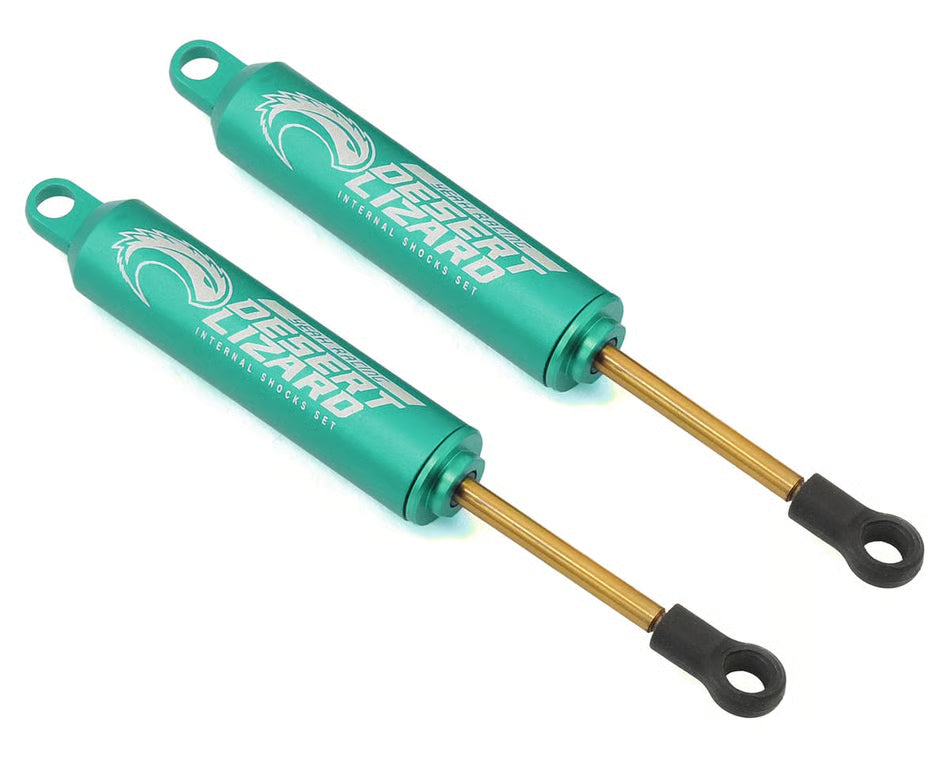 Yeah Racing 100mm Desert Lizard Two Stage Internal Spring Shock (2) (Black)