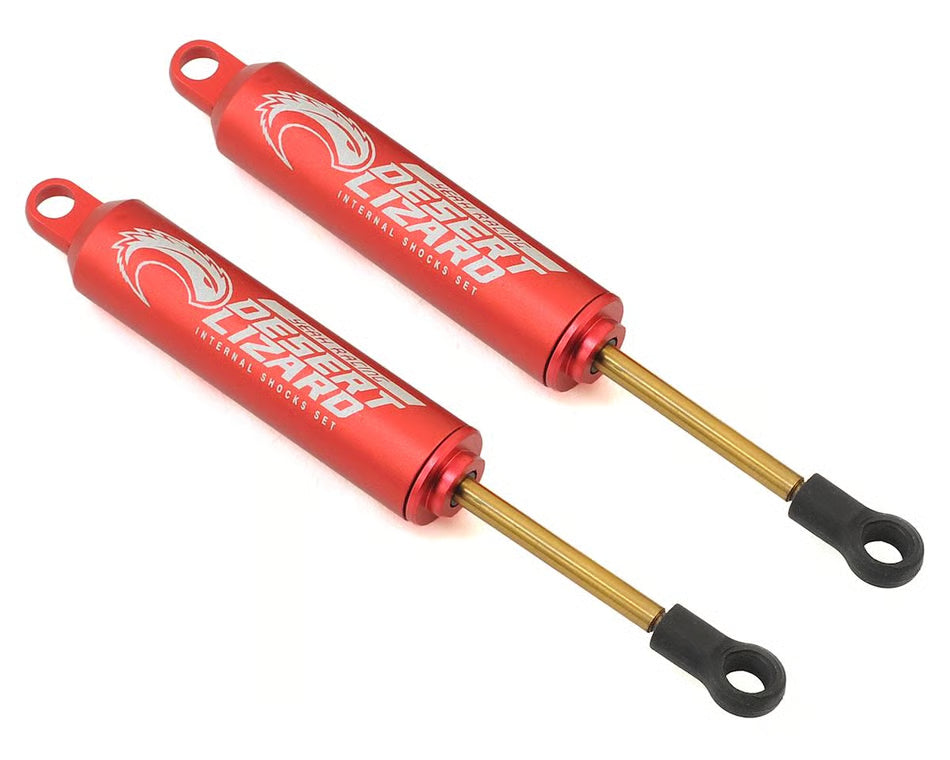 Yeah Racing 100mm Desert Lizard Two Stage Internal Spring Shock (2) (Black)
