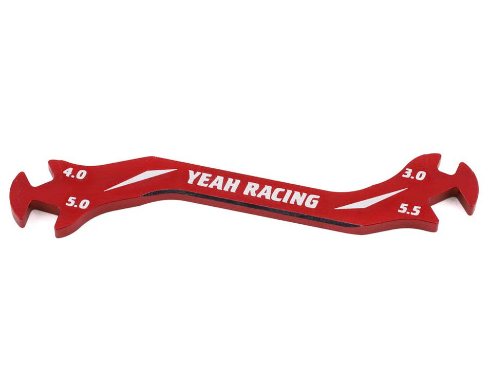 Yeah Racing Aluminum Turnbuckle Wrench (Black) (3, 4, 5, 5.5mm)