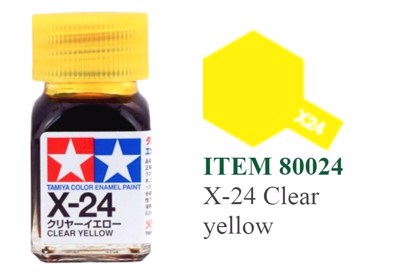 EX-24 Clear Yellow - Tamiya Enamel Paint