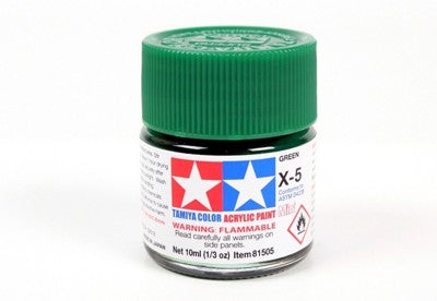 X-5 Leaf Green Gloss Mini - Tamiya Acrylic Paint