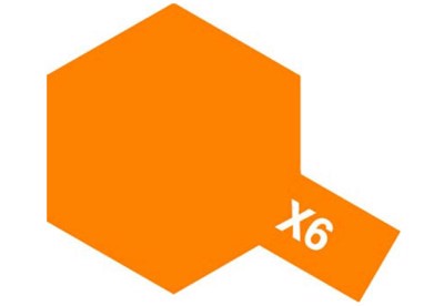 X-6 Orange Gloss Mini - Tamiya Acrylic Paint