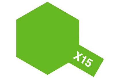 X-15 Light Green Gloss Mini - Tamiya Acrylic Paint