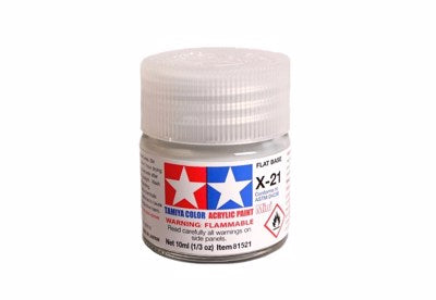 X-21 Flat Base Mini - Tamiya Acrylic Paint