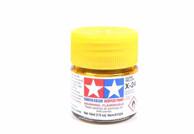 X-24 Clear yellow Mini - Tamiya Acrylic Paint