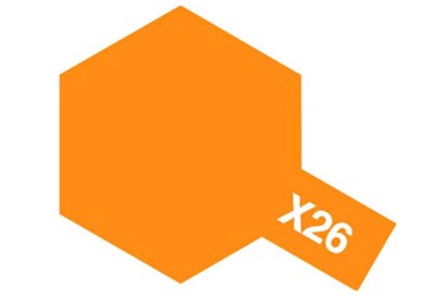 X-26 Clear Orange Gloss Mini - Tamiya Acrylic Paint