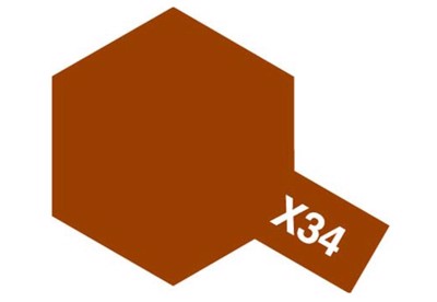 X-34 Metallic brown Mini - Tamiya Acrylic Paint