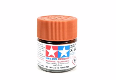 X-34 Metallic brown Mini - Tamiya Acrylic Paint