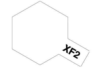 XF-2 Flat white Mini - Tamiya Acrylic Paint