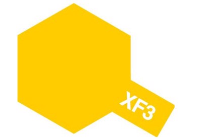 XF-3 Flat Yellow Mini - Tamiya Acrylic Paint